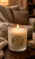 Golden Bloom Soy Candle, 8 oz