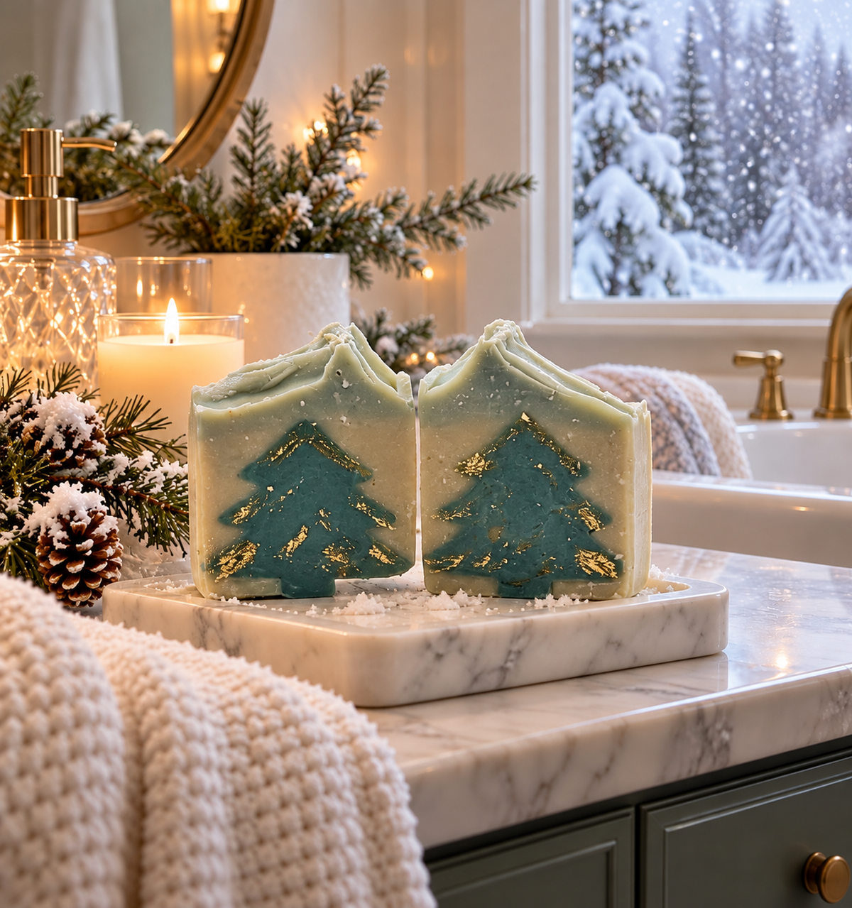 Evergreen Frost, Pine, Balsam, & Cedar