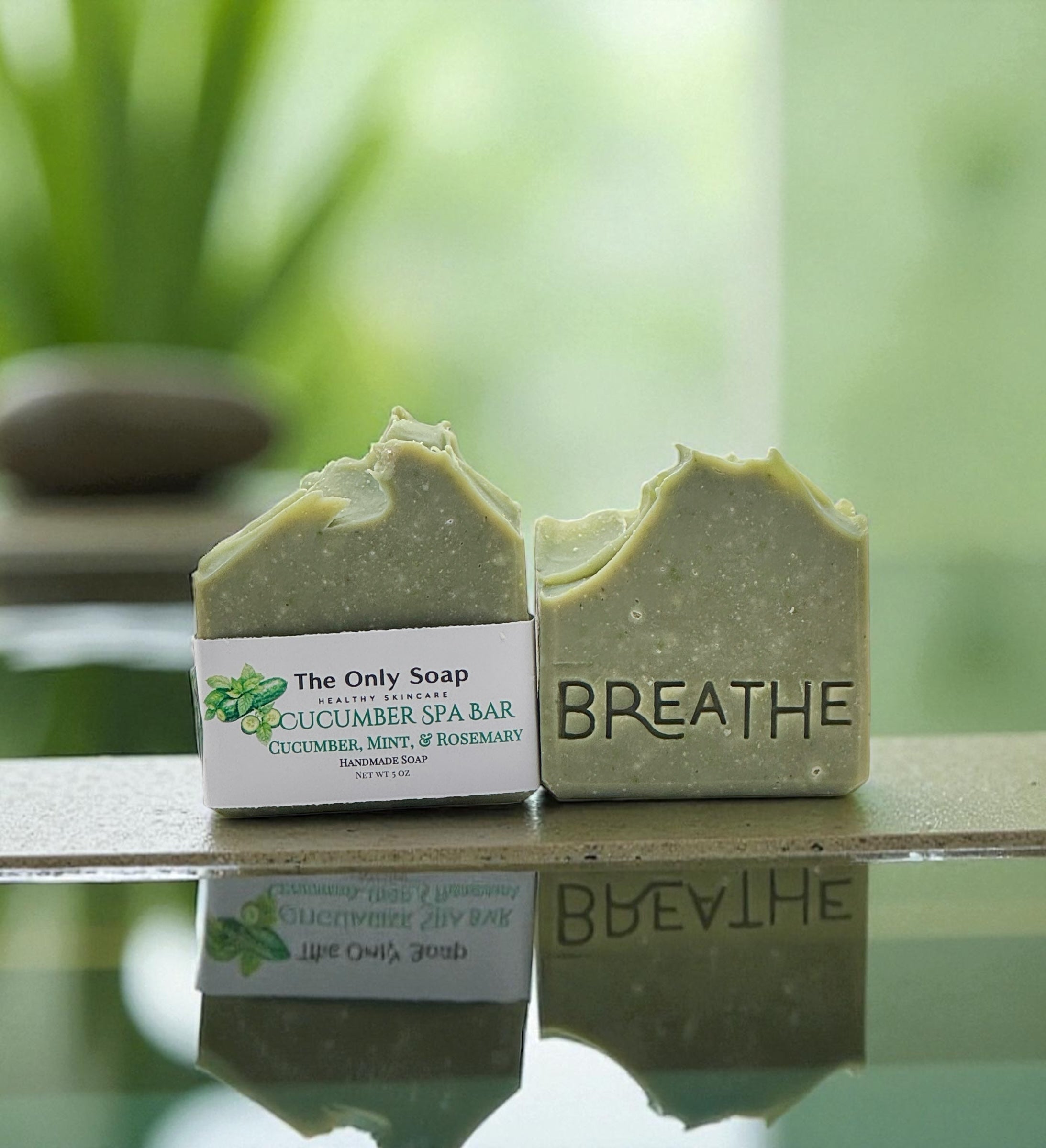 Cucumber Spa Bar, Cucumber & Peppermint Blend