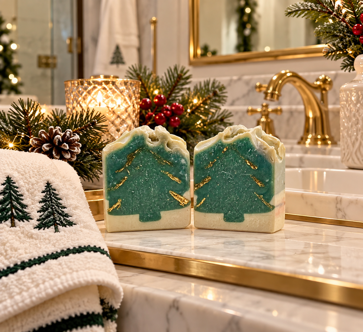 Merry Mintmas, Peppermint, Spearmint & Citrus Woods