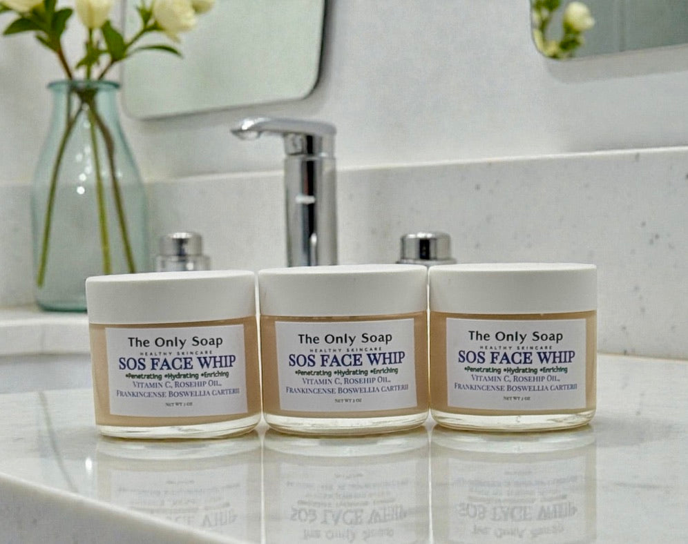 SOS Face Whip, New with Vitamin C