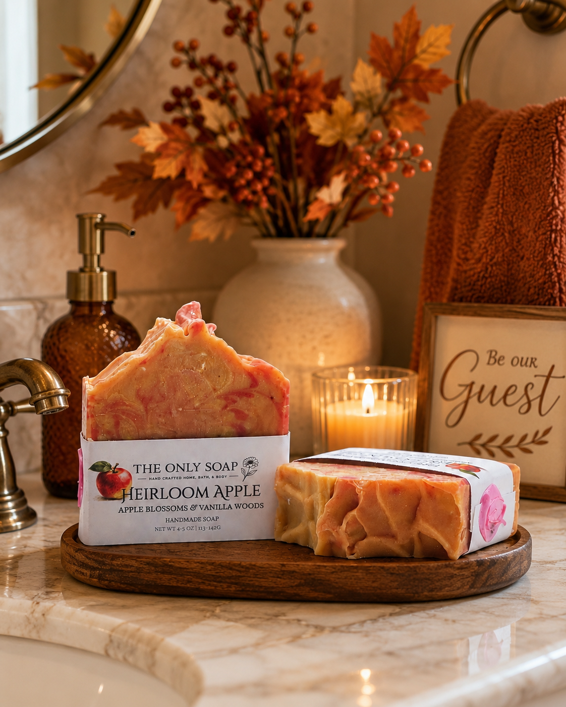Heirloom Apple, Apple Blossoms & Vanilla Woods