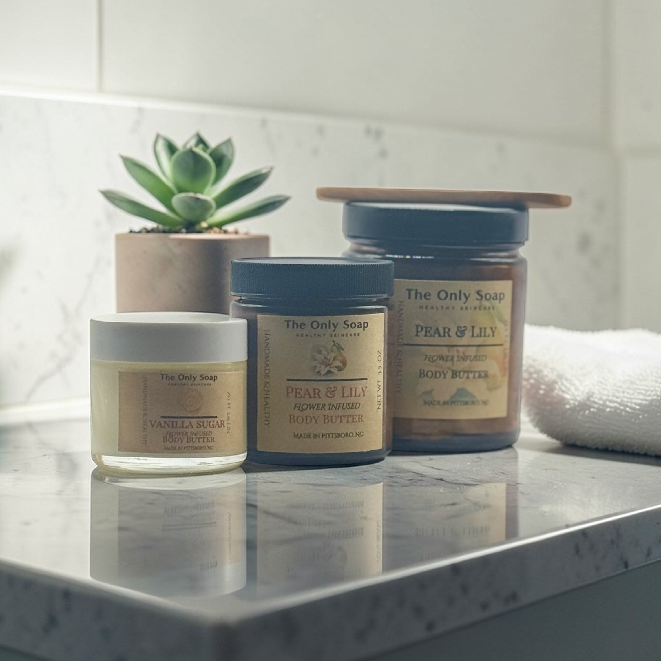 Flower-Infused Body Butter, 3 sizes